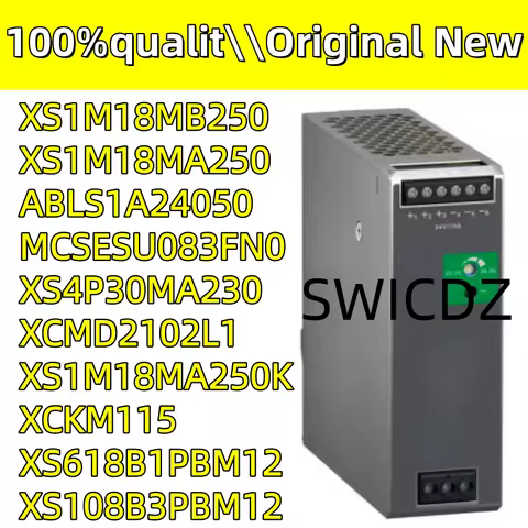 100% NEW originalMCSESU083FN0 XS618B1PBM12 ABLS1A24050 1M18MA250K XS4P18MA2301M18MA250 1M18MB250 XCK