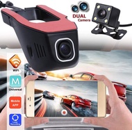 F5B กล้องติดรถหน้าหลัง WiFi FHD1080P