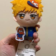 全新 藍色監獄Blue Lock x 三麗鷗Sanrio 國神鍊介 x we are dinosaurs Tiran 公仔 掛...