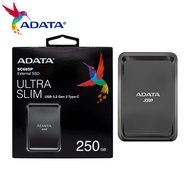 ADATA SC685P External SSD USB 3.2 Gen 2 Type-C 1TB 500GB 250GB สูงสุด 530MB/s External Solid State Drive สำหรับแล็ปท็อปเดสก์ท็อป