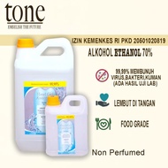 HAND SANITIZER GEL 5 LITER KEMENKES Tone hand sanitizer kemenkes