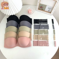 annacny 3d Strapless Bra Wireless Cup Enhancement Show Back No Underwire Seamless E46