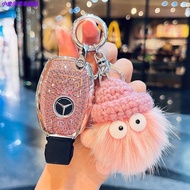 Mercedes-Benz car key cover C200L GLA200 GLC260 GLK300 CLA200 GLC V260 car keychain car key cover ca