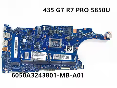 Laptop Motherboard 6050A3243801 M46279-601 FOR HP 435 G8 R7 5850U Ryzen5 5600U Fully Tested and Work