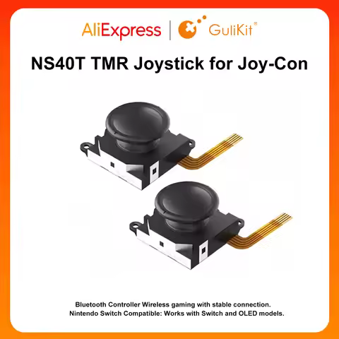Gulikit TMR Sensing Joystick for JoyCon Replacement No Drifting Electromagnetic Stick for Nintendo S