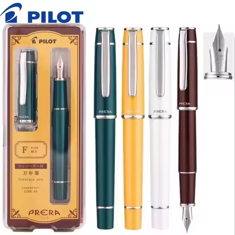 Novel Japan Pilot PRERA Fountain Pen Limited Edition DPK-FPR Writing Practice Replaceable Ink Bag In