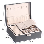 Inaso Kotak Perhiasan Travel Jewelry Box Mini Tempat Penyimpanan Organizer Perhiasan Anting Kalung G
