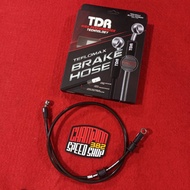 Brake Hose TDR Racing TEFLOMAX 100cm 100 cm 40Inch 40 Inch Black Carbon