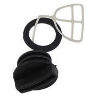1set New Oil & Fuel Tank Cap Set Kit Fits For-Chinese 5200 52cc Chainsaw Black