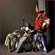 YT4 Multi-joint movable 3D printing building block lucky 13  swordsman winged cloak and hat Model Do