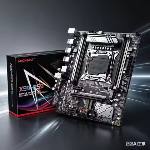 MACHINIST RS9 X99 Motherboard Support Xeon E5 V3 V4 LGA 2011-3 CPU Processor DDR4 RAM Four Channel a