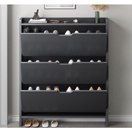 (Ready Stock in Malaysia) Shoe Cabinet Shoe Rack Large Capacity Multi-layer Shoe Rack Home Space Saving Shoe Shelf Stora