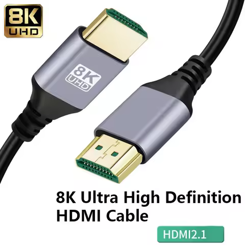 HDMI Cable 8K60Hz 4K120H 5M 3M 2M 1.5M 1M 0.5M High Quality Ultra HD TV Laptop Projector PS4 PS5