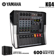 YAMAHA KG-4/KG-6 มืออาชีพ 4/6-channel มิกเซอร์พลังงานสูงพร้อมเครื่องขยายเสียง all-in-one เครื่องหน้า