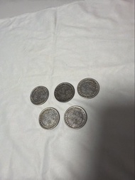 1904年香港貳毫硬幣（5個全走）