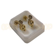 Stainless Steel Earrings G Cleft