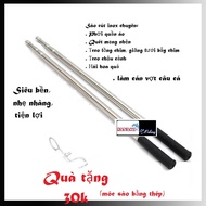 [Hàng Loại 1] sào rút inox sào phơi đồ inox thanh lý cán vợt câu cá sào chim inox 304 ĐỒ CÂU 247 - c