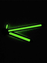 Green orange hands watch accessories compatible with eta6497/6498 movement hands