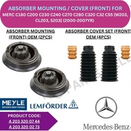 ABSORBER MOUNTING, COVER, STOPPER (FRONT) FOR MERC C180 C200 C230 C240 C270 C280 C320 C32 C55 [W203,
