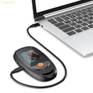 Crescent2 Ergonomic Digital Magnifier with 8 Adjustable LEDs  Resolution 2inch Screen Magnifier for 