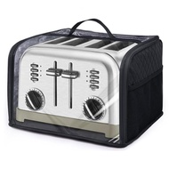 [HOT Sale]Toaster Cover for 4 Slice Wide Slot,Full Open Dust Covers for Kitchen Appliances