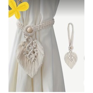 Macrame curtain rope / macrame tassel