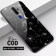 Softcase Glass Kaca Oppo A5 2020 A9 2020 - K299 - Casing For Type Oppo A5 2020 A9 2020 - Case Oppo Karakter - Kesing Oppo A5 2020 A9 2020 - Case Oppo A5 2020 A9 2020 - Softcase Oppo A5 2020 A9 2020 - Pelindung Hp Oppo A5 2020 A9 2020