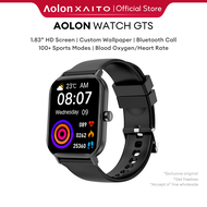 AITO × Aolon Jam Tangan GTS 2024 Smart Watch Original | Running Pace | Custom Watch Face | Bluetooth