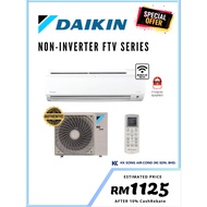 Daikin R32 Air Conditioner Non Inverter with Smart Control Daikin Wall Mounted FTV28PB FTV35PB