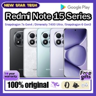 Xiaomi Redmi Note 15 Pro+ Snapdragon 7s Gen 4/Redmi Note 15 Pro Dimensity 7400 Ultra /15 Snapdragon 
