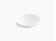 KOHLER白色圓形時尚面盆