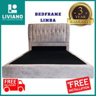Bed Frame Limba Katil Queen Size / King Size / S.Single Size/ Single Size
