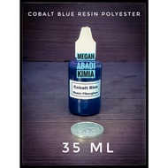 Cobalt Cobalt Blue Resin Fiberglass Polyester 35ml