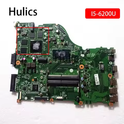 Hulics Used DAZAAMB16E0 NBGDF1100B NB.GDF11.00B For Acer Aspire E5-575 E5-575G Laptop Motherboard SR