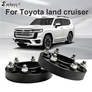 Embers For Toyota Land Cruiser PCD 6X139.7 CB 95.1 M14X1.5 Forged Aluminum 2022-2025 Wheel Spacers H