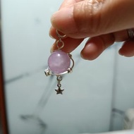 紫鋰輝星球吊墜