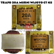 TRAFO 20A MURNI WIJOYO CT 45 TRANSFORMER,TEMBAGA MURNI, ORIGINAL WIJOYO