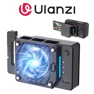 Ulanzi CU01 Thermostatic Semiconductor Cooler Battery Cooling Fan Live Heat for DSLR Camera