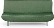Eysa LUZ 3 Seater Elastic Sofa Cover for Klick Klack Sofa Green