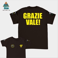 Gilan T Shirt Kaos Baju Distro Anak Gambar Moto Gp GRAZIE VALE THANKS YOU VALE