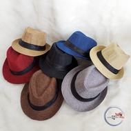 LUFFYSTORE - Baby and children's fedora hats Imported fedora hats Cloth fedora hats can