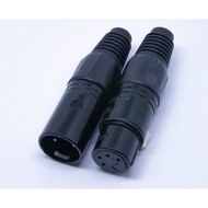 Canon XLR 4-pin male and female Jack XLR Cable XLR Male to Female