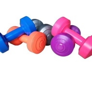 Dumbbell plastic barbell/ dumbbell/ 1kg 1 kg win star color stamina/