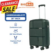 BIG BAG Rover 28" (PP) Polypropylene Luggage 28 Inch Unbreakable Luggage Bag Travel 28 Inch Suitcase