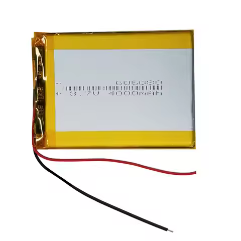 1-10 PCS 606080 3.7V 4000mAh lithium-ion Li-Polymer Rechargeable Battery For mobile power bank charg