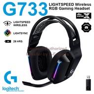 Logitech G733 Lightspeed Wireless RGB Gaming Headset สีดำ หูฟังเกมมิ่ง ของแท้ ประกันศูนย์ 2ปี