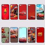 Fashionable soft black phone case for iPhone 5 5S 6 6S 7 8 Plus lightning mcqueen Cover