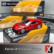 TOC Thrill of Collector 1: Ferrari 812 Competizione Rosso Fuoco F1 2007 with Water Sticker
