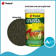 Tropical Crusta Sticks (Crab and Crayfish Food)(100ml/70g)/(250ml/175g) Aquatic Fish Food