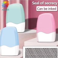 AUGMA Identity Protection Roller Stamp, Solid Color Reusable Privacy Security Address Eraser, Addres